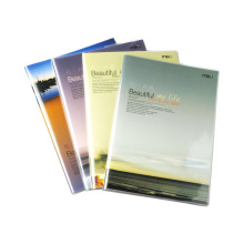 Tamanho 254 * 177mm PVC Cover Notebooks